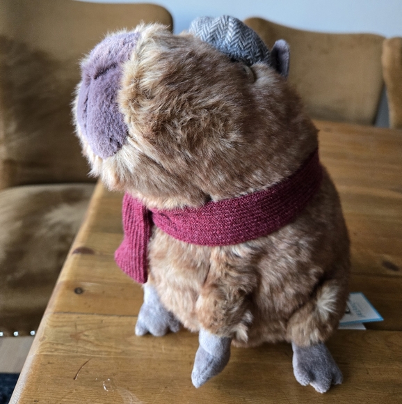 Jellycat Clyde Capybara Hipster 8x9" Soft & Plush BNWT Authentic + Jellycat Bag - Picture 6 of 8